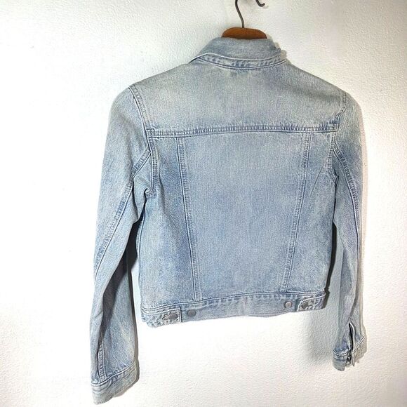 Womem's GAP 1969 Blue Cotton Denim Button Up Jacket Size XS - Picture 2 of 11